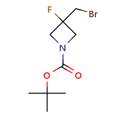 Tert-butyl3-(bromomethyl)-3-fluoroazetidine-1-carboxylateͼƬ