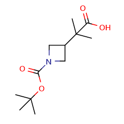 2-{1-[(Tert-butoxy)carbonyl]azetidin-3-yl}-2-methylpropanoicacidͼƬ