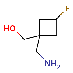 1-(Aminomethyl)-3-fluoro-cyclobutanemethanolͼƬ