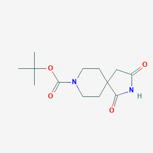 Tert-butyl1,3-dioxo-2,8-diazaspiro[4,5]decane-8-carboxylateͼƬ