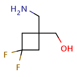 1-(Aminomethyl)-3,3-difluoro-cyclobutanemethanolͼƬ