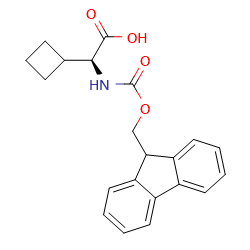 (S)-2-((((9H-Fluoren-9-yl)methoxy)carbonyl)amino)-2-cyclobutylaceticacidͼƬ