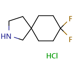 8,8-Difluoro-2-azaspiro[4,5]decanehydrochlorideͼƬ