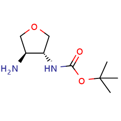 tert-butylN-[(3R,4R)-4-aminooxolan-3-yl]carbamateͼƬ