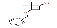 (1S,3R)-3-(benzyloxy)-2,2-dimethylcyclobutan-1-olͼƬ