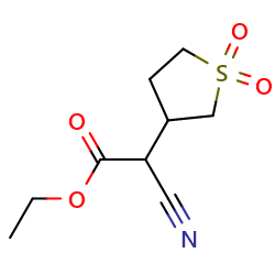 ethyl2-cyano-2-(1,1-dioxo-1?-thiolan-3-yl)acetateͼƬ