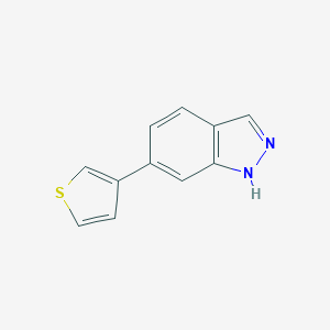 6-(Thiophen-3-yl)-1H-indazoleͼƬ