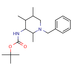 tert-butylN-(1-benzyl-2,4,5-trimethylpiperidin-3-yl)carbamateͼƬ