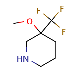 3-methoxy-3-(trifluoromethyl)piperidineͼƬ