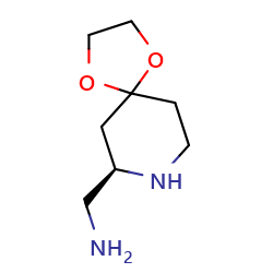 (7R)-1,4-dioxa-8-azaspiro[4,5]decan-7-ylmethanamineͼƬ