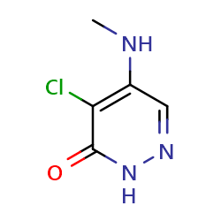 4-chloro-5-(methylamino)-2,3-dihydropyridazin-3-oneͼƬ