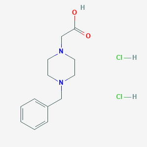 2-(4-benzylpiperazin-1-yl)aceticaciddihydrochlorideͼƬ