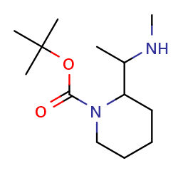 tert-butyl2-[1-(methylamino)ethyl]piperidine-1-carboxylateͼƬ