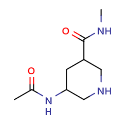 5-acetamido-N-methylpiperidine-3-carboxamideͼƬ