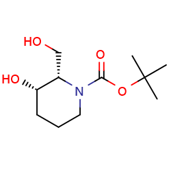 tert-butyl(2S,3S)-3-hydroxy-2-(hydroxymethyl)piperidine-1-carboxylateͼƬ