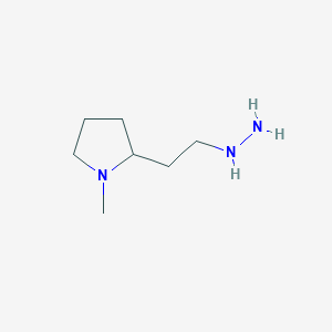 2-(2-Hydrazinylethyl)-1-methylpyrrolidineͼƬ