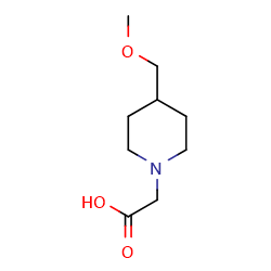 2-[4-(methoxymethyl)piperidin-1-yl]aceticacidͼƬ