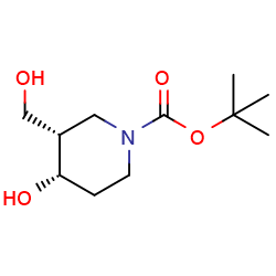 tert-butylcis-4-hydroxy-3-(hydroxymethyl)piperidine-1-carboxylateͼƬ