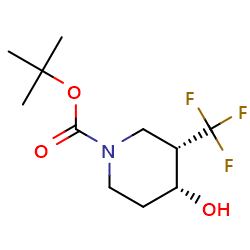 tert-butylcis-4-hydroxy-3-(trifluoromethyl)piperidine-1-carboxylateͼƬ