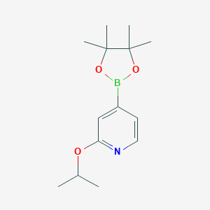 2-isopropoxy-4-(4,4,5,5-tetramethyl-1,3,2-dioxaborolan-2-yl)pyridineͼƬ