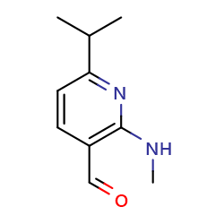 2-(methylamino)-6-(propan-2-yl)pyridine-3-carbaldehydeͼƬ