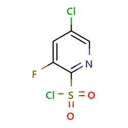 5-chloro-3-fluoropyridine-2-sulfonylchlorideͼƬ