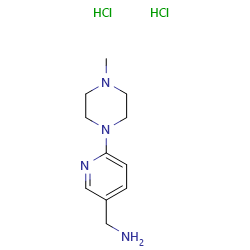 1-[6-(4-methylpiperazin-1-yl)pyridin-3-yl]methanaminedihydrochlorideͼƬ