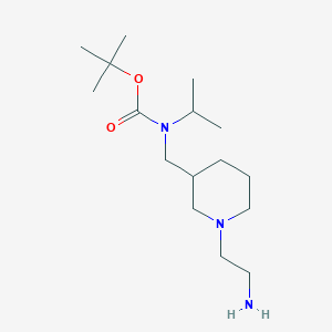 [1-(2-Amino-ethyl)-piperidin-3-ylmethyl]-isopropyl-carbamic acid tert-butyl esterͼƬ