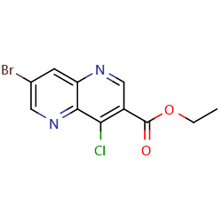 ethyl7-bromo-4-chloro-1,5-naphthyridine-3-carboxylateͼƬ