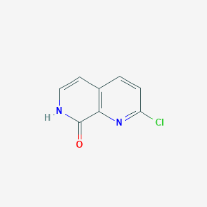 2-Chloro-1,7-naphthyridin-8(7H)-oneͼƬ