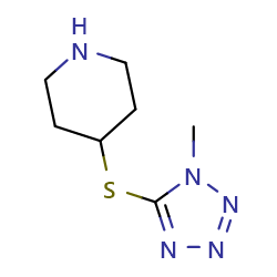 4-[(1-methyl-1H-1,2,3,4-tetrazol-5-yl)sulfanyl]piperidineͼƬ