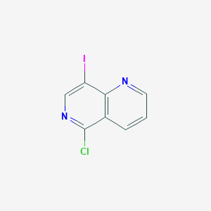 5-chloro-8-iodo-1,6-naphthyridineͼƬ