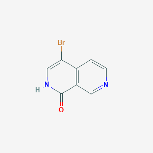 4-Bromo-2,7-naphthyridin-1(2H)-oneͼƬ