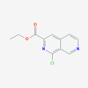 Ethyl1-chloro-2,7-naphthyridine-3-carboxylateͼƬ