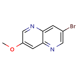 3-bromo-7-methoxy-1,5-naphthyridineͼƬ