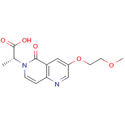 (2R)-2-[3-(2-methoxyethoxy)-5-oxo-5,6-dihydro-1,6-naphthyridin-6-yl]propanoicacidͼƬ