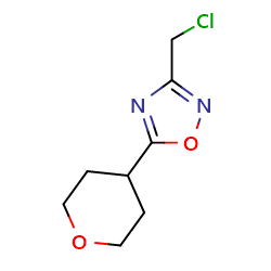 3-(chloromethyl)-5-(oxan-4-yl)-1,2,4-oxadiazoleͼƬ