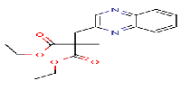 1,3-diethyl2-methyl-2-[(quinoxalin-2-yl)methyl]propanedioateͼƬ