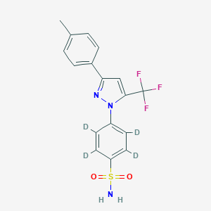 N-De(4-sulfonamidophenyl)-N'-[4-sulfonamido(phenyl-d4)] CelecoxibͼƬ