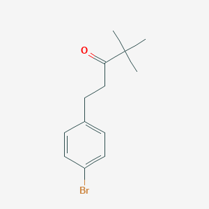 1-(4-Bromophenyl)-4,4-dimethylpentan-3-oneͼƬ