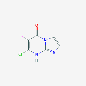 7-CHLORO-6-IODOIMIDAZO[1,2-A]PYRIMIDIN-5(1H)-ONEͼƬ