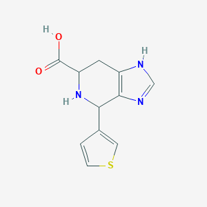 4-(thiophen-3-yl)-3H,4H,5H,6H,7H-imidazo[4,5-c]pyridine-6-carboxylic acidͼƬ