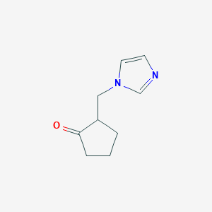 2-(1H-Imidazol-1-ylmethyl)cyclopentanoneͼƬ