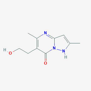 6-(2-hydroxyethyl)-2,5-dimethylpyrazolo[1,5-a]pyrimidin-7(4H)-oneͼƬ