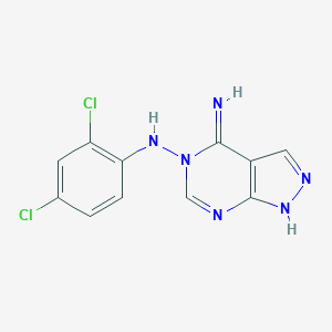 N~5~-(2,4-dichlorophenyl)-5H-pyrazolo[3,4-d]pyrimidine-4,5-diamineͼƬ