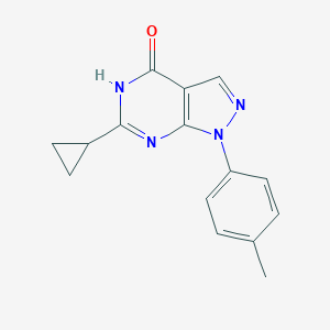 6-cyclopropyl-1-(4-methylphenyl)-1,5-dihydro-4H-pyrazolo[3,4-d]pyrimidin-4-oneͼƬ