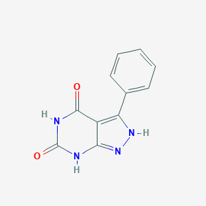 3-Phenyl-1H-pyrazolo[3,4-d]pyrimidine-4,6(5H,7H)-dioneͼƬ