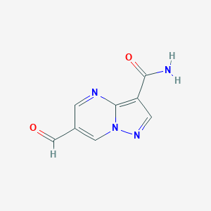 6-formylpyrazolo[1,5-a]pyrimidine-3-carboxamideͼƬ