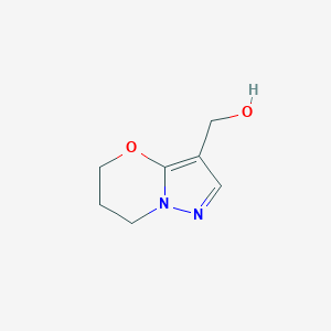 5H,6H,7H-pyrazolo[3,2-b][1,3]oxazin-3-ylmethanolͼƬ