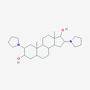 (2,3,5,16,17)-2,16-di-1-Pyrrolidinylandrostane-3,17-diolͼƬ